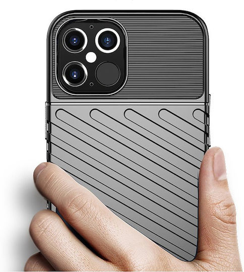 Powertech Umschlag Rückseite Silikon Blau (Xiaomi Mi 11)