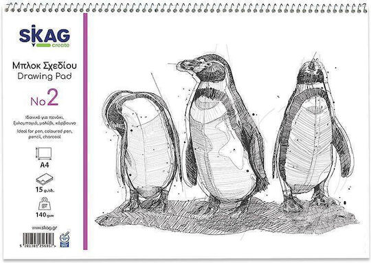 Skag Sketch Pad London Bridge No2 A4 15 Sheets