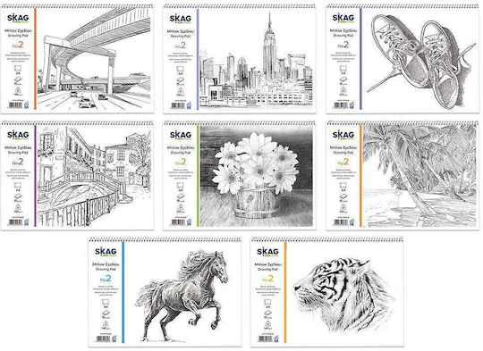 Skag Sketch Pad London Bridge No2 A4 15 Sheets