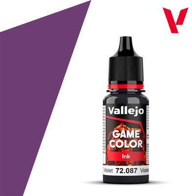 Acrylicos Vallejo Game Ink Боя за Моделизъм Violet 18мл