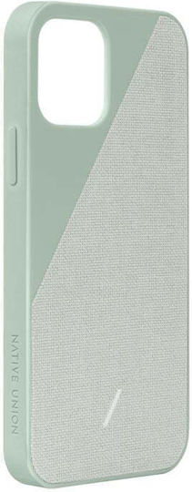 Native Union Clic Canvas Задна корица Текстил Градински чай (iPhone 12 mini)