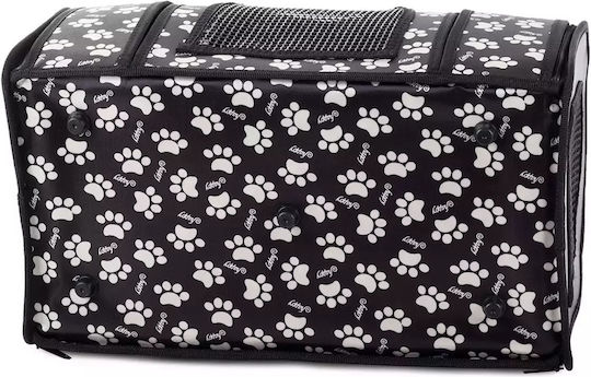Waterproof Dog/Cat Carrying Black Shoulder Bag L49xW32xH29cm