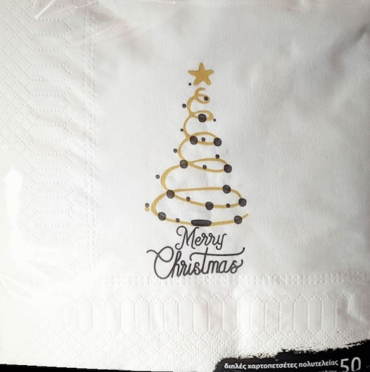 Maxi Christmas Tableware Ornaments Napkins 50 Pieces Various Designs or Colours Maxi Christmas Tableware Ornaments Napkins 50 Pieces Various Designs or Colours