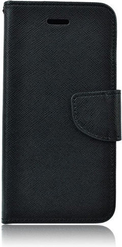 Flip Book Piele artificială Negru (Galaxy A20e)