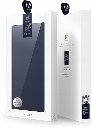 Dux Ducis Skin Pro Book Δερματίνης Navy Μπλε (Poco M4 Pro 5G / Redmi Note 11s 5G)