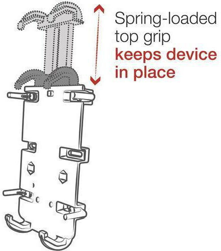 Ram Mounts Ram Quick-grip Phone Mount Ram Tough-strap Handlebar Base