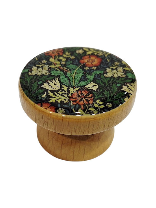 ACM Knob Furniture made of Wooden Natural wood 12013-000-BRZ2 1pcs