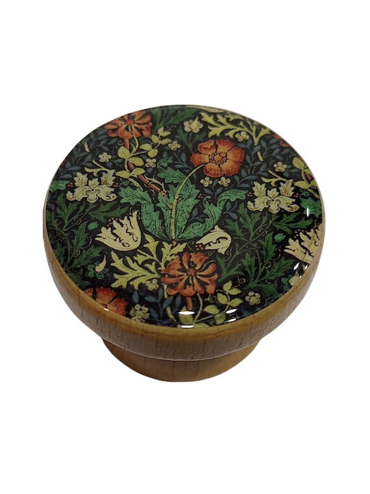 ACM Knob Furniture made of Wooden Natural wood 12013-000-BRZ2 1pcs
