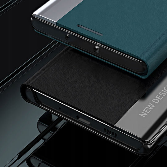 Hurtel Sleep Book Δερματίνης Μαύρο (Redmi Note 12 Pro / Poco X5 Pro)