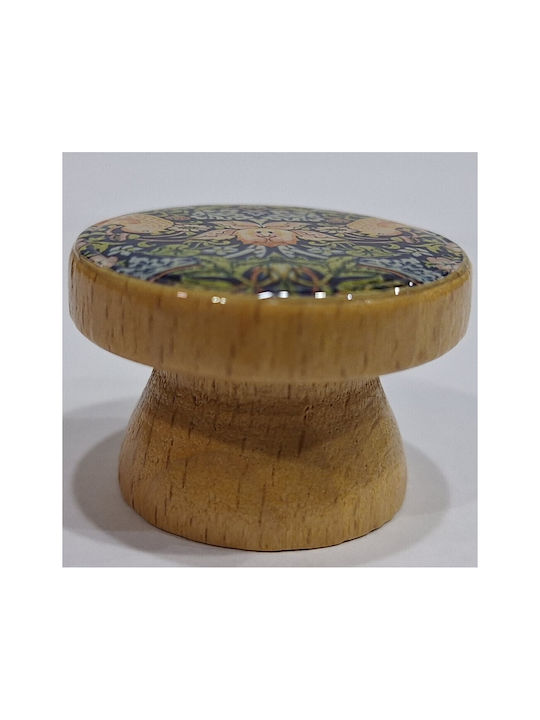 ACM Knob Furniture made of Wooden Natural wood 12014-000-BRZ2 1pcs