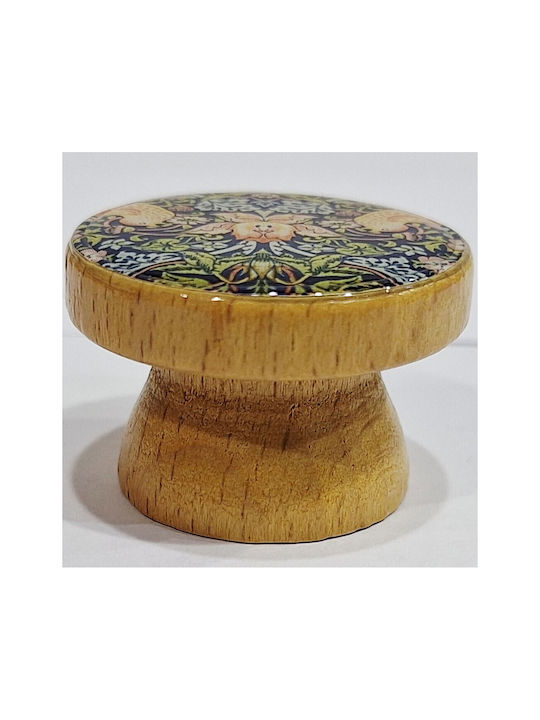 ACM Knob Furniture made of Wooden Natural wood 12014-000-BRZ2 1pcs