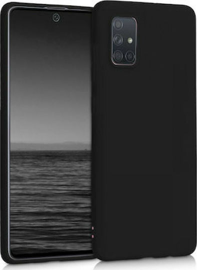 Задна корица Силикон Черен (Redmi 9T)
