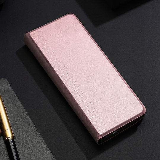 Dux Ducis Bril Brieftasche Leder Rosa (Galaxy Z Fold5)