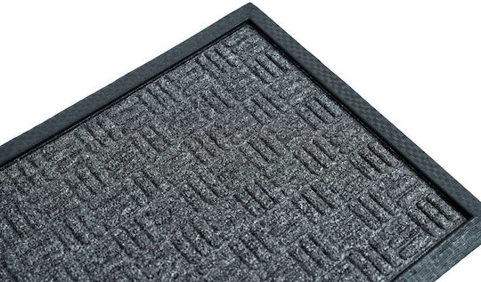 Sdim Entrance Mat Carpet with Anti-slip Backing Supreme 007 Anthracite 45x75cm Thickness 12mm