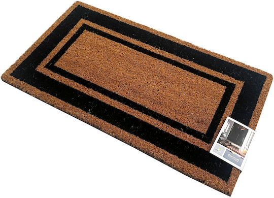 Fußmatte aus Kokosnussfasern Braun 60x33cm Dicke 15mm