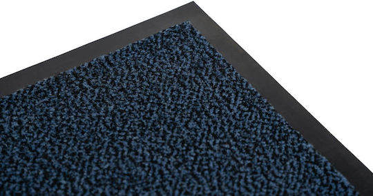 Sdim Fußmatte Teppich mit rutschfester Unterlage Paris 013 Blue 40x60cm