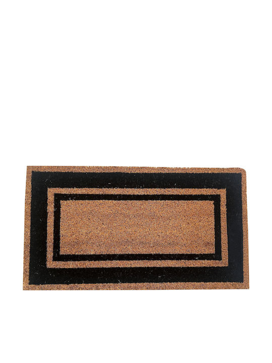 Entrance Mat made of Coir Brown 60x33cm Thickness 15mm