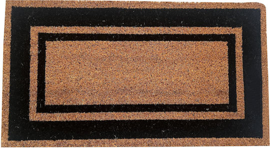 Fußmatte aus Kokosnussfasern Braun 60x33cm Dicke 15mm
