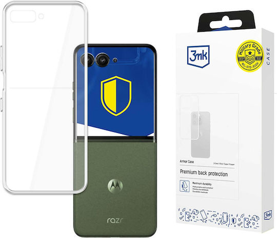3MK Armor Back Cover Μεταλλικό 1.2mm Διάφανο (Motorola Razr 50)