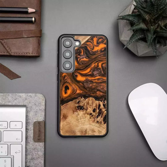 Bewood Задна корица Силикон Оранжев (Galaxy S23)