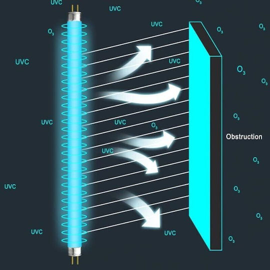 T8-Lampe für Aquariumbeleuchtung mit Weiß Licht 55W 90cm