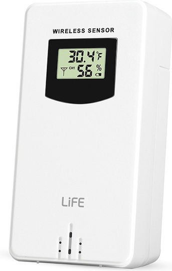 Life Rainforest Bamboo Edition Wireless Digital Weather Station Tabletop Brown