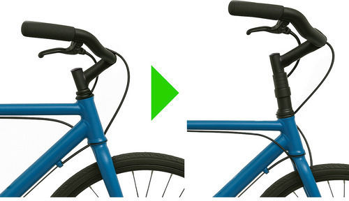 Trizand 25993 Bicycle Handlebar Adapter Bracket