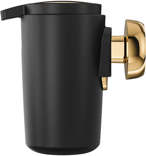 TIGER Επιτοίχιο Dispenser Πλαστικό Μαύρο 175ml TIGER Επιτοίχιο Dispenser Πλαστικό Μαύρο 175ml