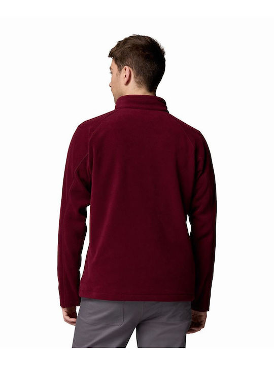 Fast Trek Iii Half Sweater Long Sleeve Burgundy