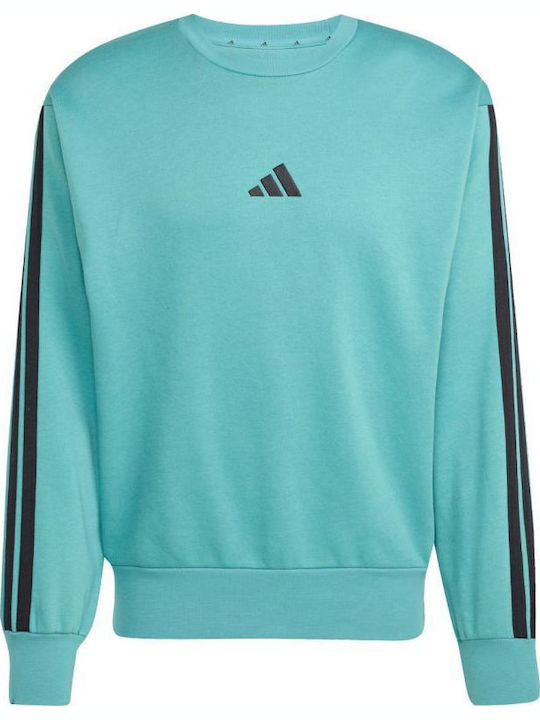Essentials 3-Stripes Sweatshirt Turquoise