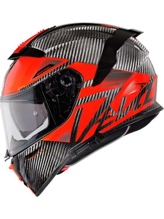 Premier Devil Carbon MN2 Мотоциклетна каска Full Face ECE 22.06 1430гр с Sunvisor