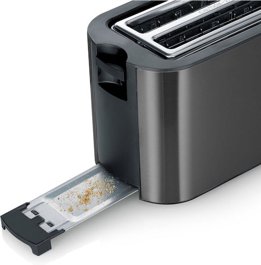 Severin Φρυγανιέρα 2 Θέσεων Inox