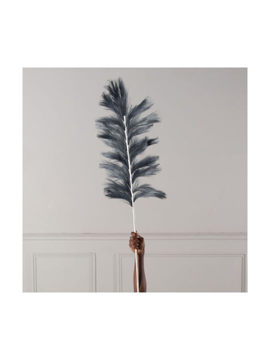Künstlicher dekorativer Zweig Pampasgras Blau 120cm Supergreens