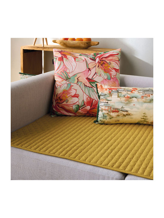Kentia Mason Armchair Throw 2 Sides 75x160cm 11