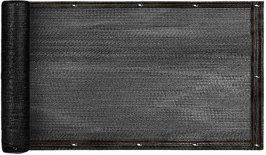 Plasă / Material de Umbrire Negru cu acoperire PVC 1.05x5m