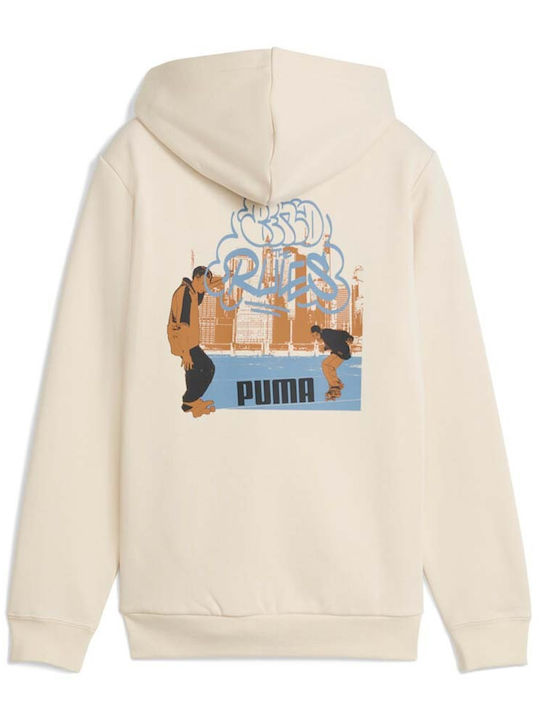 PUMA Παιδική Ζακέτα Εκρού