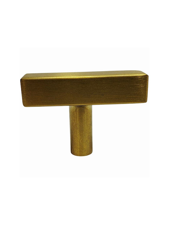 ACM Knob Furniture made of Metallic Gold-matte 11977-000-ANF1 1pcs