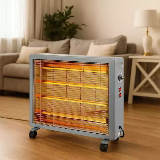 Thermogatz K2000 Σόμπα Χαλαζία με Θερμοστάτη 2400W Grey