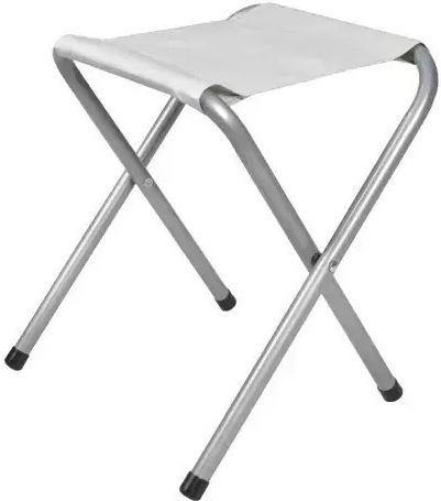 Trizand Aluminum Table Set for Camping Foldable in Case White