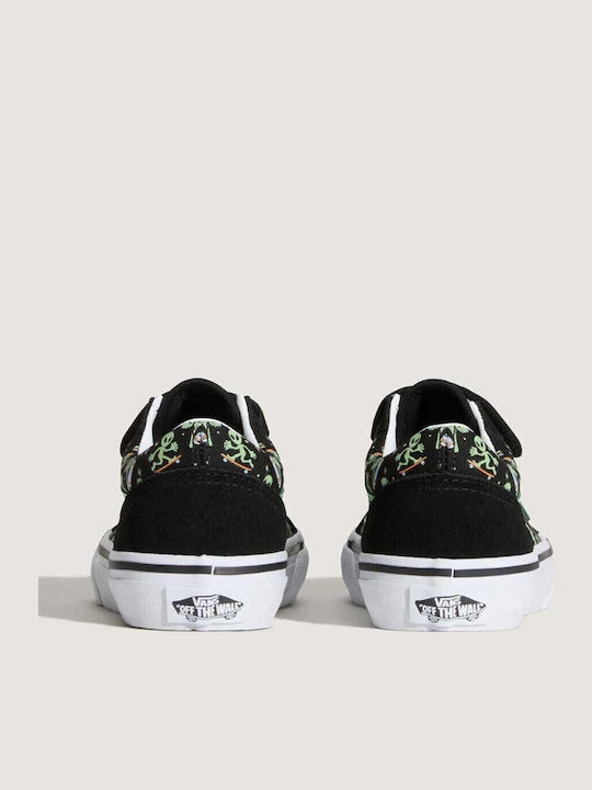 Old Skool V Kids Sneakers with Scratch Black