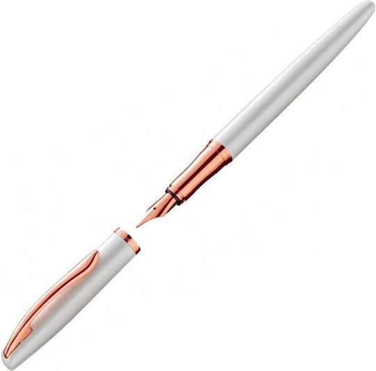 Pelikan Комплект Химикалки от Стомана Бял