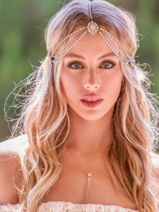 Millena Headpiece Adecvat Aksesuar Pentru Nunți De Vară O Recepție Aspecte Speciale Disponibil Auriu Argintiu