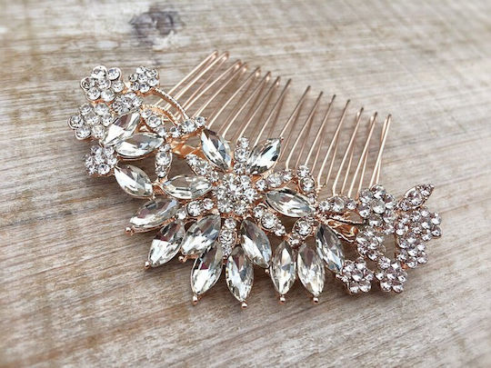 Olivia Rose Gold Bridal Hairpin