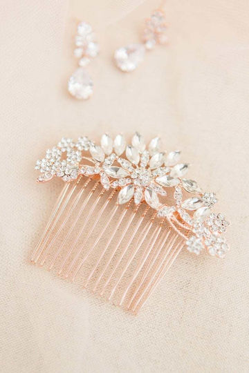 Olivia Rose Gold Bridal Hairpin