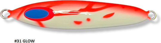 DeepLiner Artificial Bait Speed Slider, slider Fluorescent 180gr S725 Zebra Glow