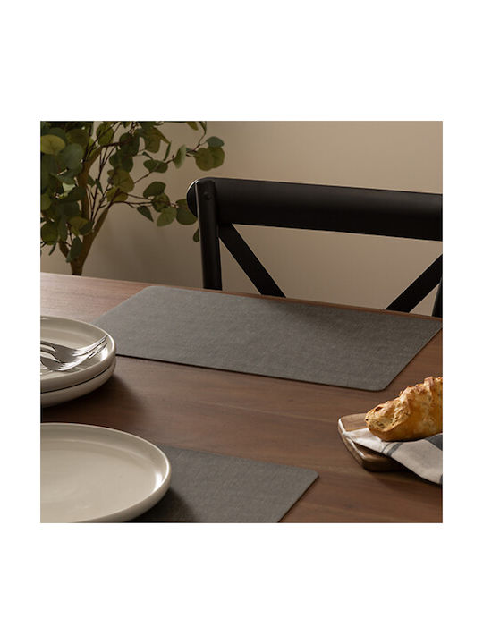 Marva Σουπλά Πλαστικό Γκρι 45x30cm Marva Σουπλά Πλαστικό Γκρι 45x30cm