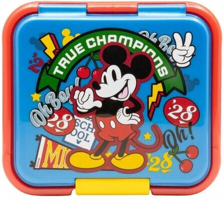 Stor Plastik Kinder Lebensmittelbehälter Mickey Mehrfarbig