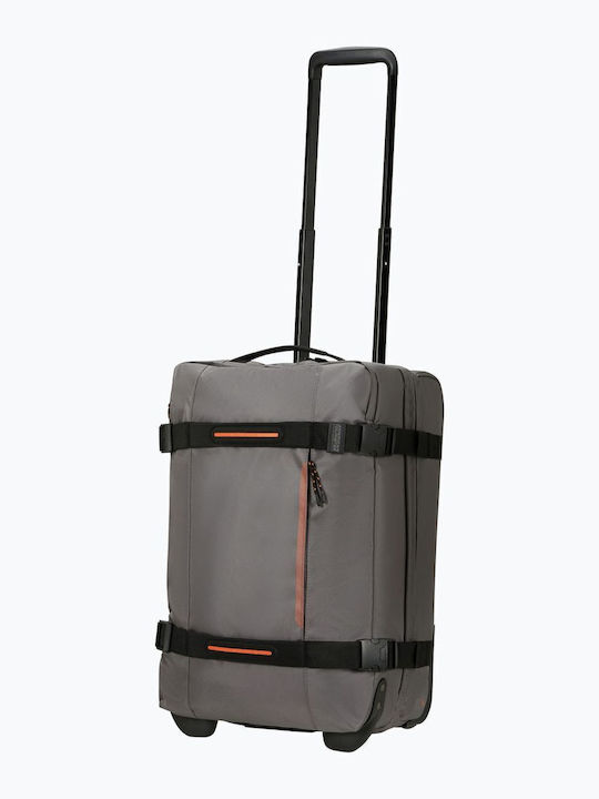 American Tourister Urban Track Cabin Travel Suitcase Fabric Dark Grey with 2 Wheels Height 55cm