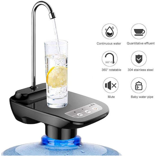 Plastic Battery Powered Water Pump Black