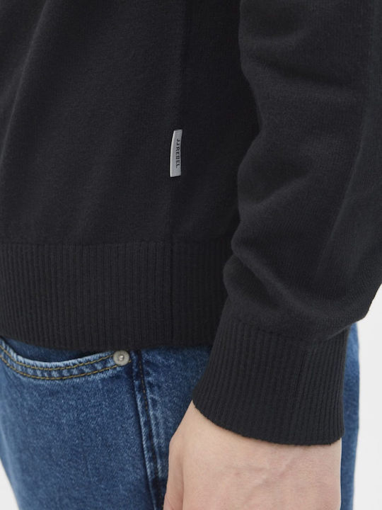 Langarm-Pullover Black